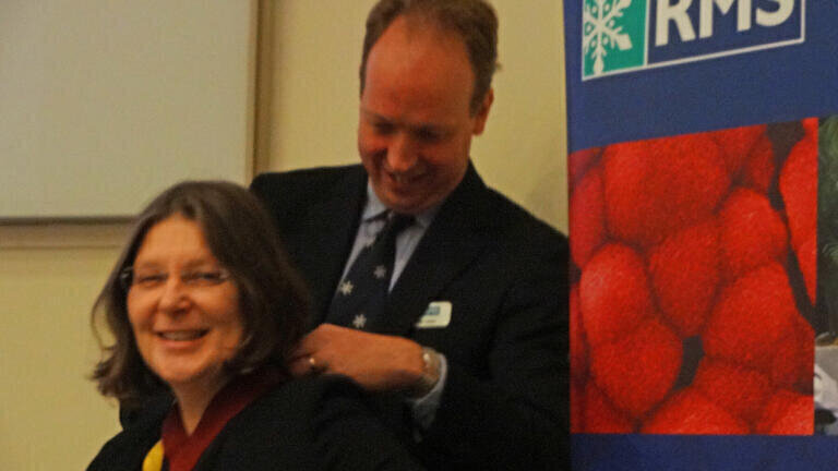 Professor Michelle Peckham Elected as new President of RMS