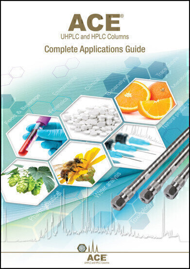 Request your free copy of the new ACE Complete LC & LC-MS Applications Guide

