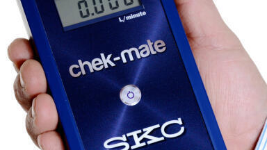 Introducing SKC’s new easy to use air flow calibrator