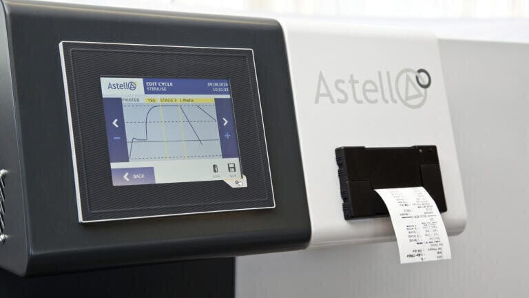 Latest Colour Touchscreen Controllers for new Autoclave Range Introduced