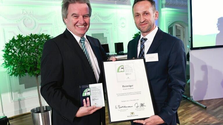 State Environmental Prize Awarded to Huber