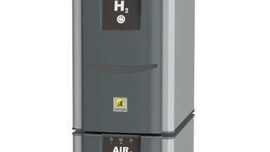 The 'space-saver' Hydrogen + Air generator from LNI Swissgas