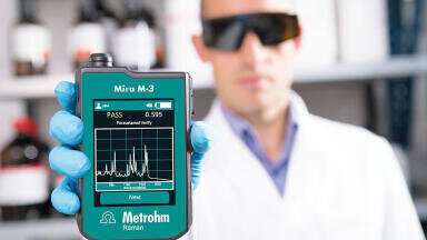 Smaller and faster: New Raman spectrometer for on-site verification of materials in seconds