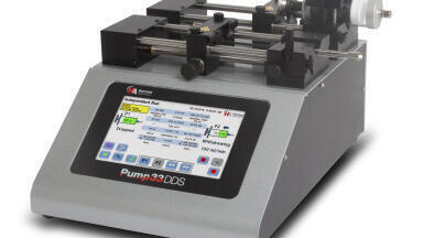 New Dual Independent Channel  Syringe Pump