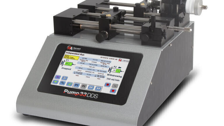 New Dual Independent Channel  Syringe Pump