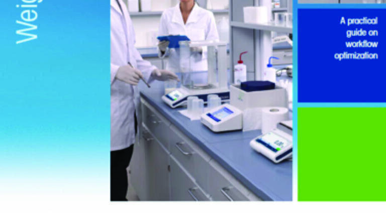 New Guide to Efficient Chemical-Industry Weighing Workflows Helps Users Maintain Quality While Improving Productivity