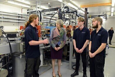 Industrial Strategy Plans Launched by Prime Minister at STFC’s Daresbury Laboratory
