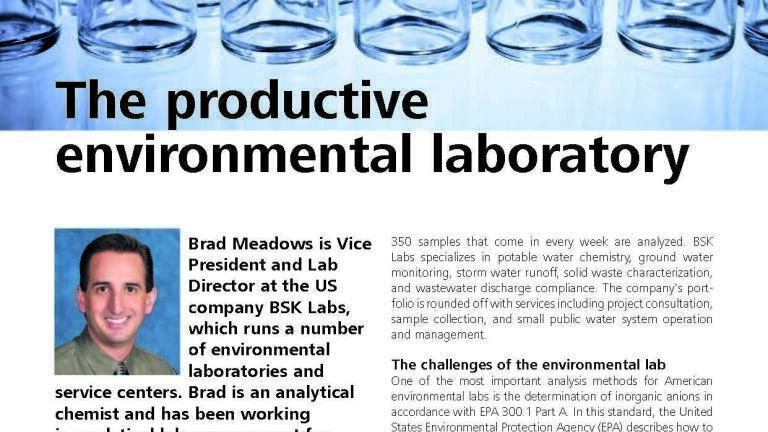 Automated Inline Sample Preparation Techniques help US Environmental Laboratory Save US$30.000 pa