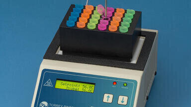 New Chilling/Heating Dry Bath with Direct Sample Temp Control to 0.1°C from -10.0°C to 110.0°C