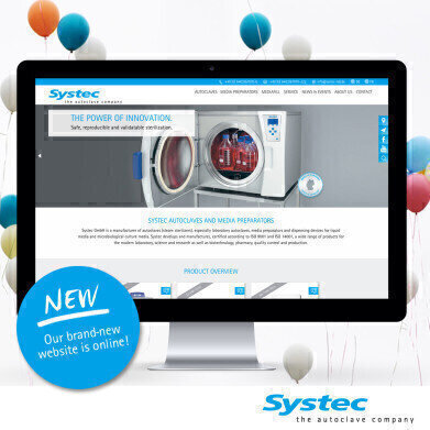 New, Redesigned Autoclave and Media Preparator Specialist Website Announced