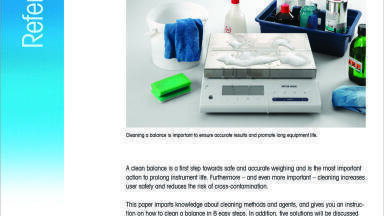 Minimise Weighing Errors Free Reference Paper