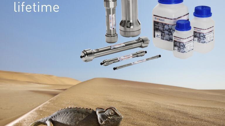 Purification of Pharmaceutical and Biotechnology Products with Kromasil EternityXT Stationary Phase