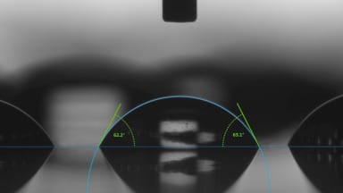 New Software Revolutionises Drop Shape Analysis for Contact Angle Measurement