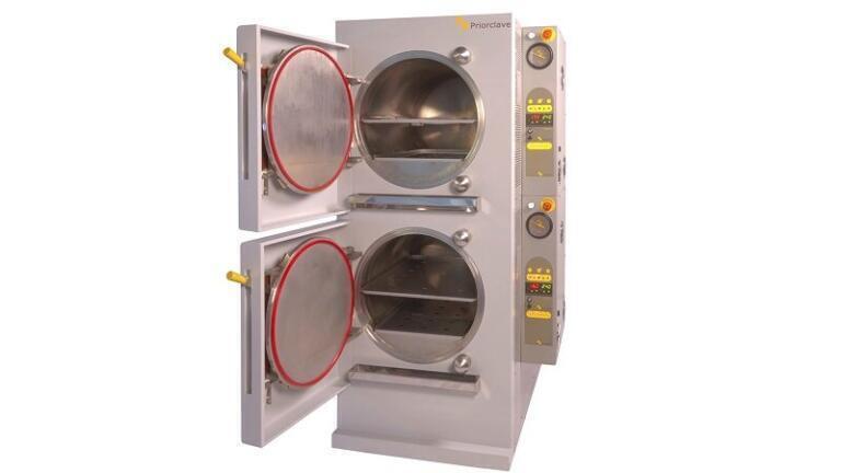 Priorclave’s Stackable Autoclaves Offer More Flexibility for Your Laboratory