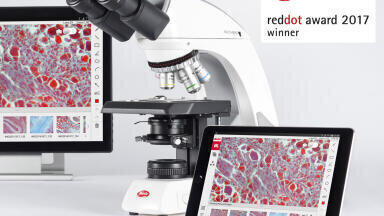 RED DOT DESIGN AWARD honors Motic Panthera L Microscope