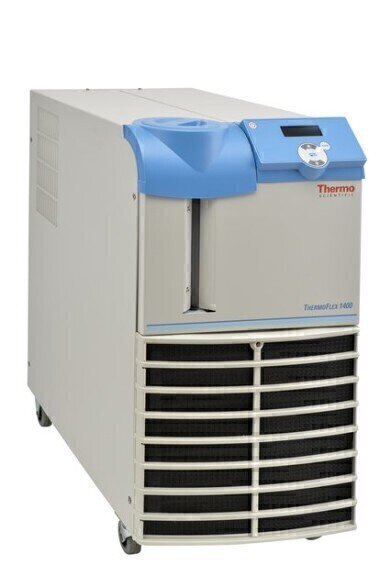 How to determine the amount of heat a recirculating chiller adds to a room