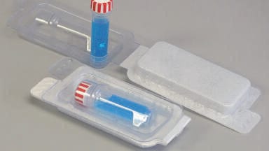 Safe, Easy Serum Vial Transport System