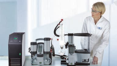 Rotary evaporation as an efficient, economic systems