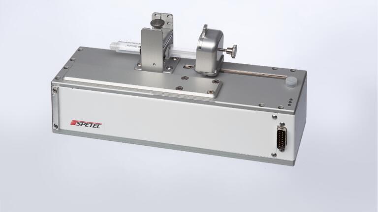 Versatile Syringe Pump Meters Fluids in Micro or Nano Litre Quantities  