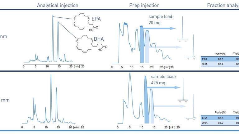 From discovery to production with the same chromatographic partner across the board