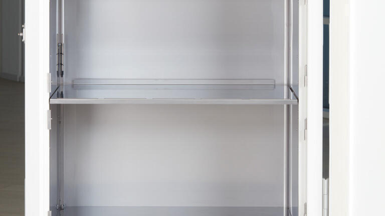 The 3 compartments, optimise space utilisation.