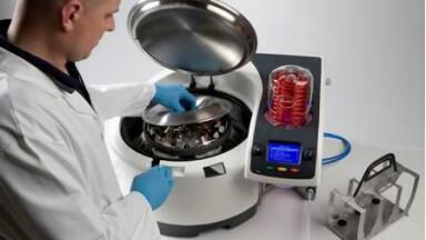 Fast, safe evaporation and reformatting of large volume samples