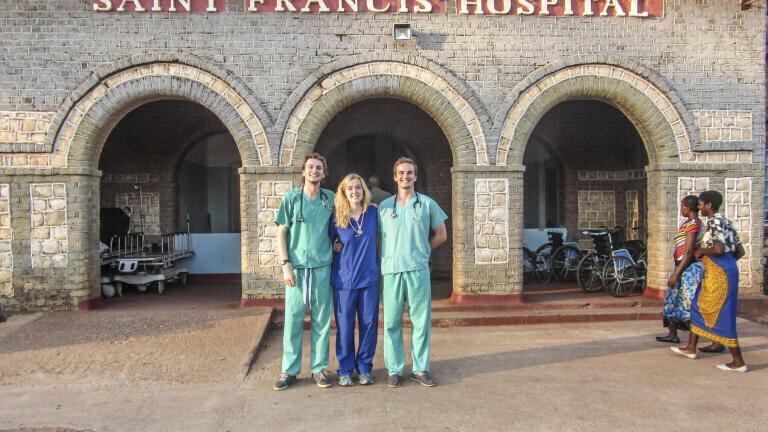 Students Raise Funds for Under-Resourced Hospitals