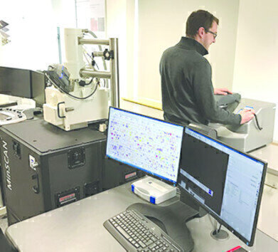 Carbon & Sputter coater Incorporated into Mineralogy Laboratory System to Prepare Mineral Samples for Analysis