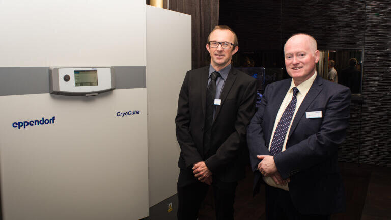 Mark Pagram and Mike Whitton from Eppendorf UK. © RDA Images