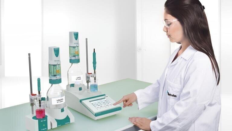Compact, Stand-alone Titrator for Routine Analysis