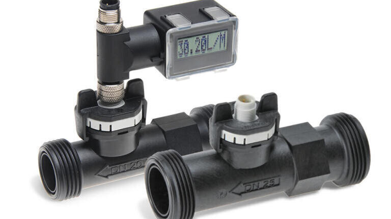 Compact Vortex Flow Meter with Local Display