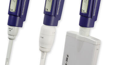 Socorex electronic micropipette