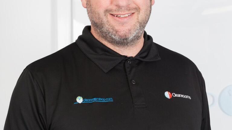 Joe Govier, Managing Director of Connect 2 Cleanrooms.