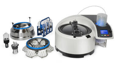 Productive Space Saving Laboratory Evaporator
