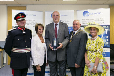 MR Solutions receives Queen’s Award from Lord-Lieutenant of Surrey