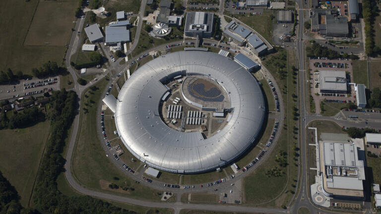 Aerial view of Diamond Light Source today