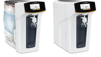 arium® mini: Ultrapure Water System with Unique Bagtank Technology