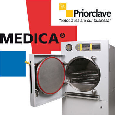 Priorclave Energy Efficient Autoclaves at Medica