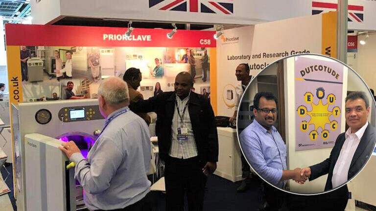 Priorclave Draws in Visitors at Medlab Exhibition