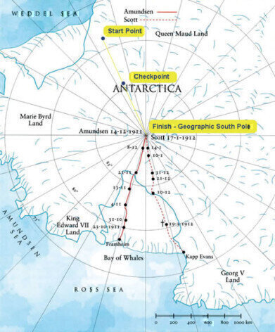 Team QinetiQ Conquer the South Pole Labmate Online
