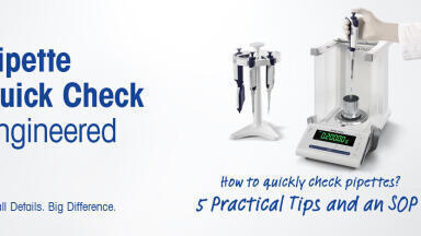 New Guide Explains How and Why to Quickly Check Pipettes