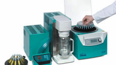 Quiet and Productive Biological Sample Concentrator
