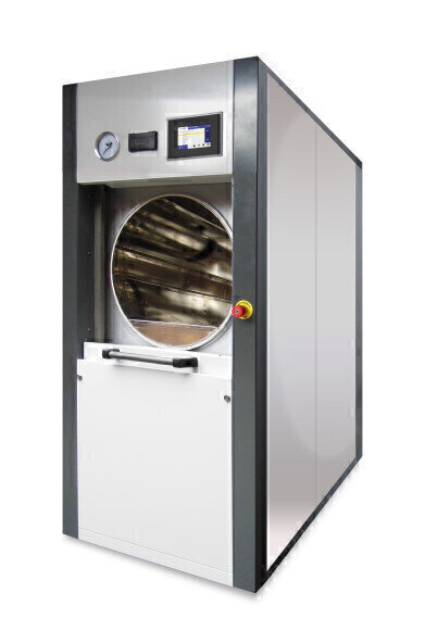 New Circular Chamber Autoclaves with Sliding Doors Offer Potential Cost and Space Savings