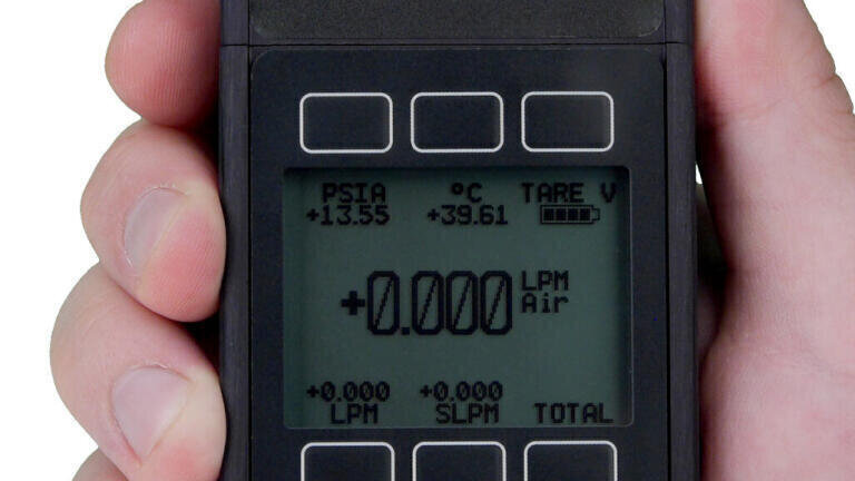 Handheld Laboratory Flow Meters