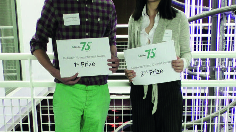 Metrohm Young Chemist Award Winners