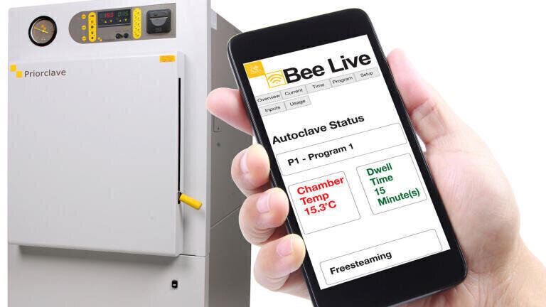Wi-Fi Connectivity Added to Laboratory Autoclaves and Research Sterilisers