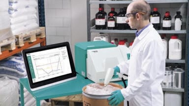 Moisture Plus NIR: moisture & other parameters in 30 seconds, no chemicals/waste