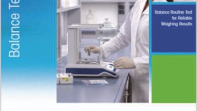 How to Carry Out Routine Testing of Lab Balances Correctly