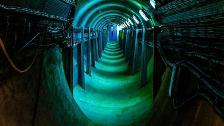 Underground tunnels at STFC’s Chilbolton Observatory – third place in the public vote
(Credit: STFC/Simon Wright)
