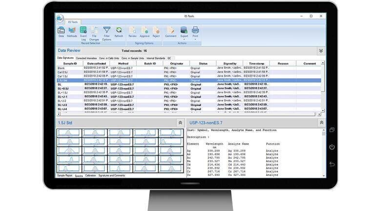 PerkinElmer Syngistix for ICP Enhanced Security for 21 CFR Part 11 Compliance